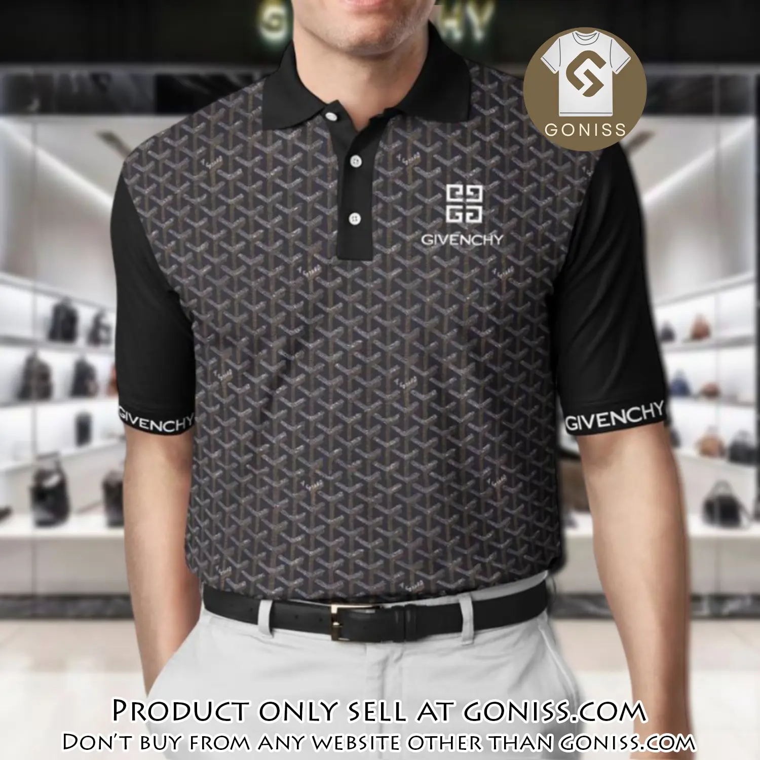 Givenchy premium polo shirt  luxury polo shirt for men pls512 gn0742651